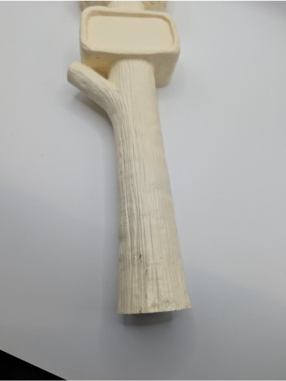 Jeff Foxworthy's Bar-B-Q Tap Handle Tree Branch Wood Grain Beer Keg - Picture 3 of 6